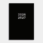 Hobbit - Schoolagenda 2026-2027 - A5 (14 x 20,5 cm) - 1 week op 2 pagina's - Harde Kaft - Zwart - afbeelding 2