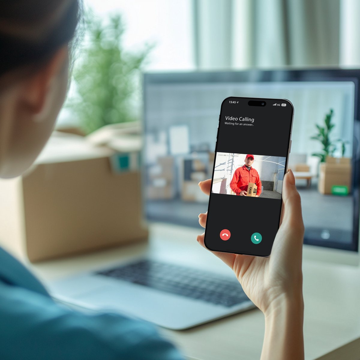 Calex Video Deurbel met Camera - Wit - afbeelding 5