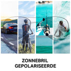 Traveltime® - Piloten Zonnebril - Gepolariseerd - Dames / Heren - Unisex - met Volledig Cadeaupakket - Zwart - afbeelding 3