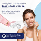 Collageen Wrapping Makser - Bio-Collagen Gezichtsmasker - Korean Beauty Mask – Hyaluronzuur - Night - afbeelding 4