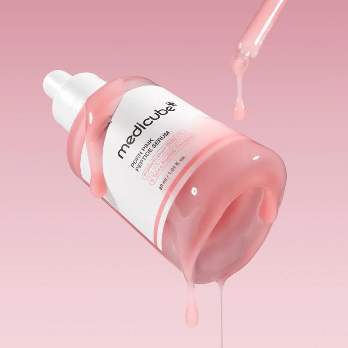 Medicube - Pdrn Pink Peptide Serum - 30ml - afbeelding 5