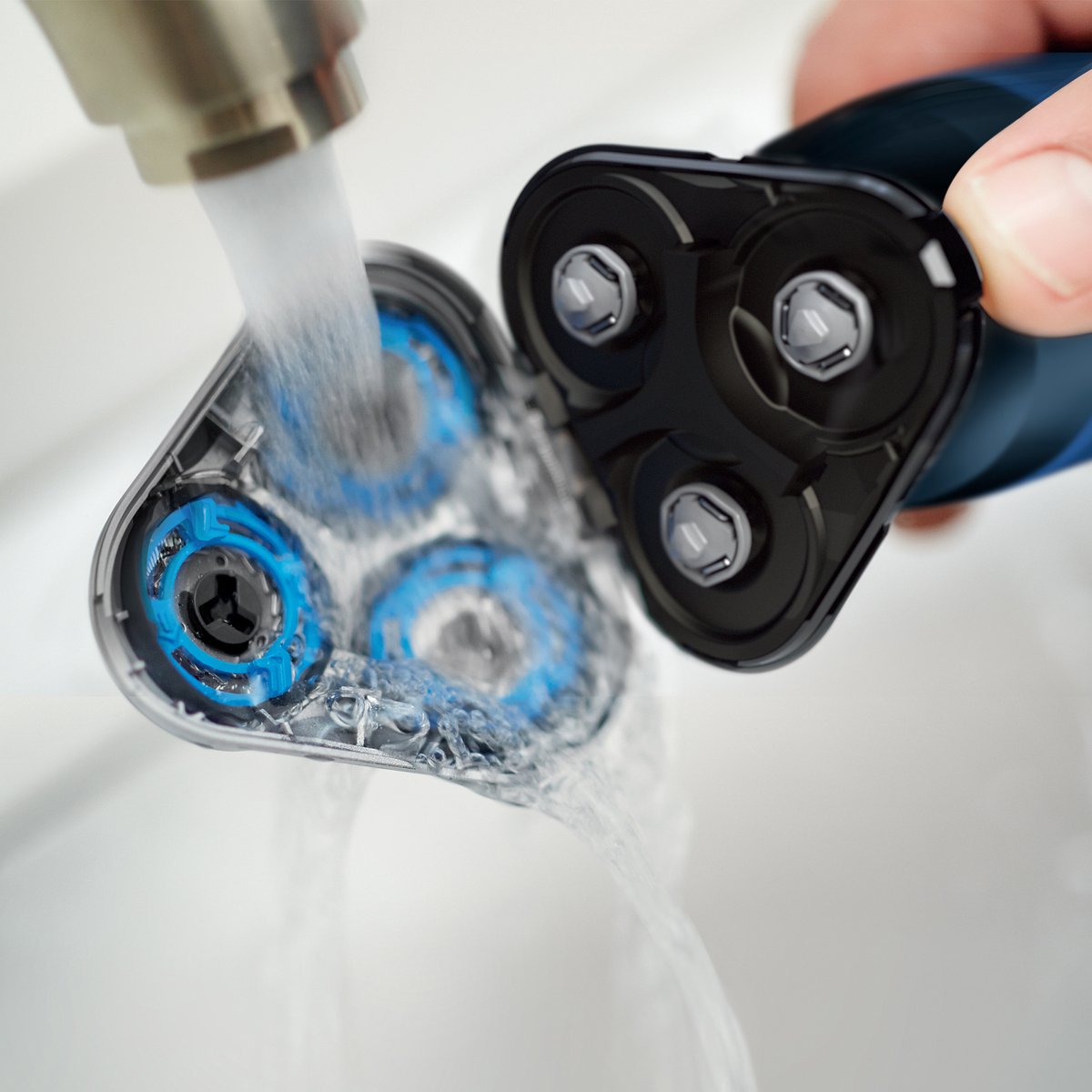 Philips Shaver 5000 Series S5466/17 - Elektrisch scheerapparaat – met trimmer – mannen - Blauw - afbeelding 4