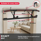 Sportstech optrekstang Pullmate - zonder boren - 200 kg - 3 grepen - TRX-oog - afbeelding 4