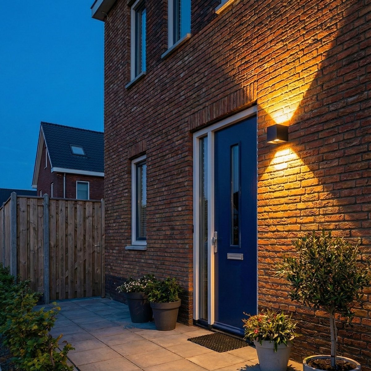 Luminize Wandlamp Zwart 2 stuks - 12w - geschikt voor binnen en buiten - afbeelding 3