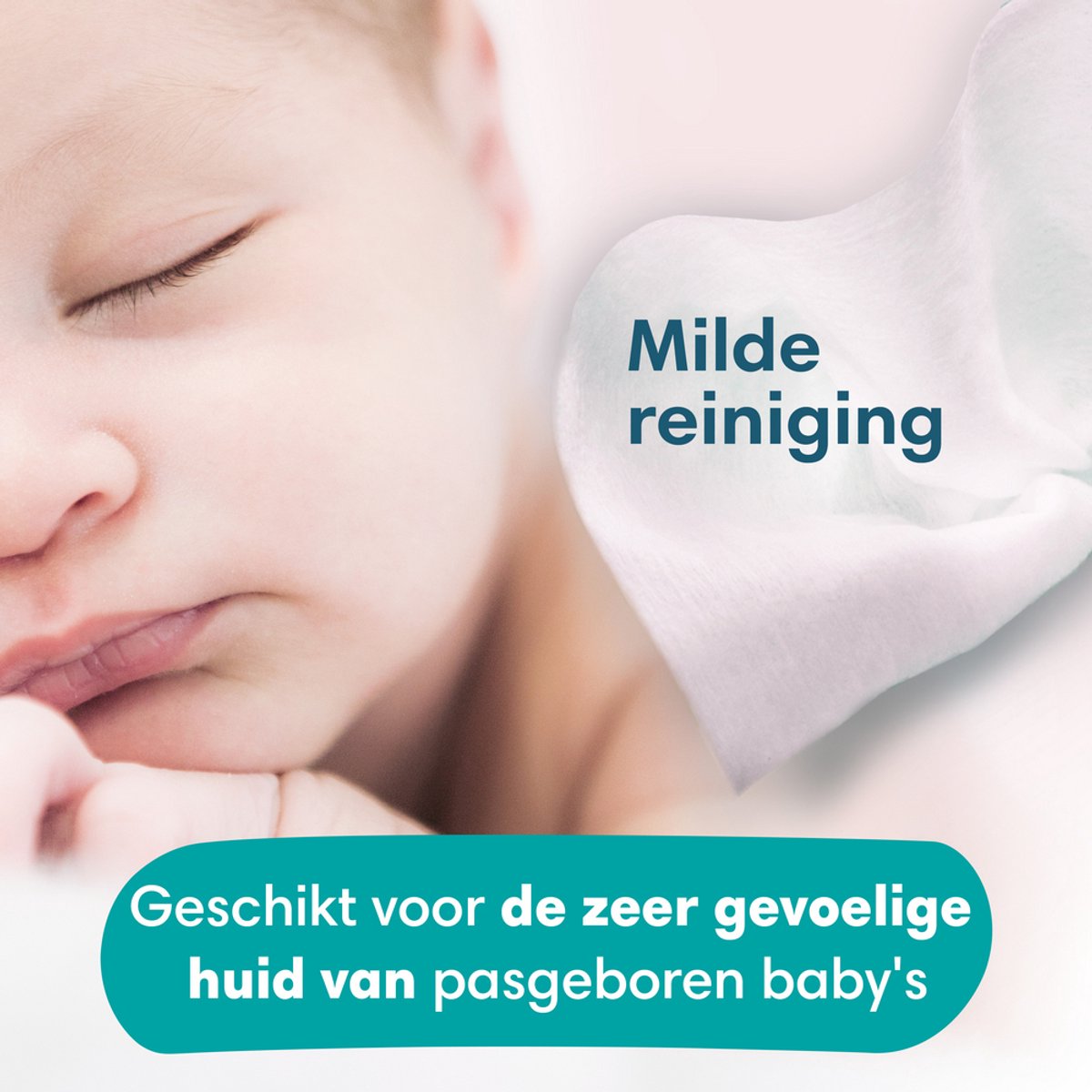 Pampers Sensitive Billendoekjes - 24 verpakkingen - afbeelding 4