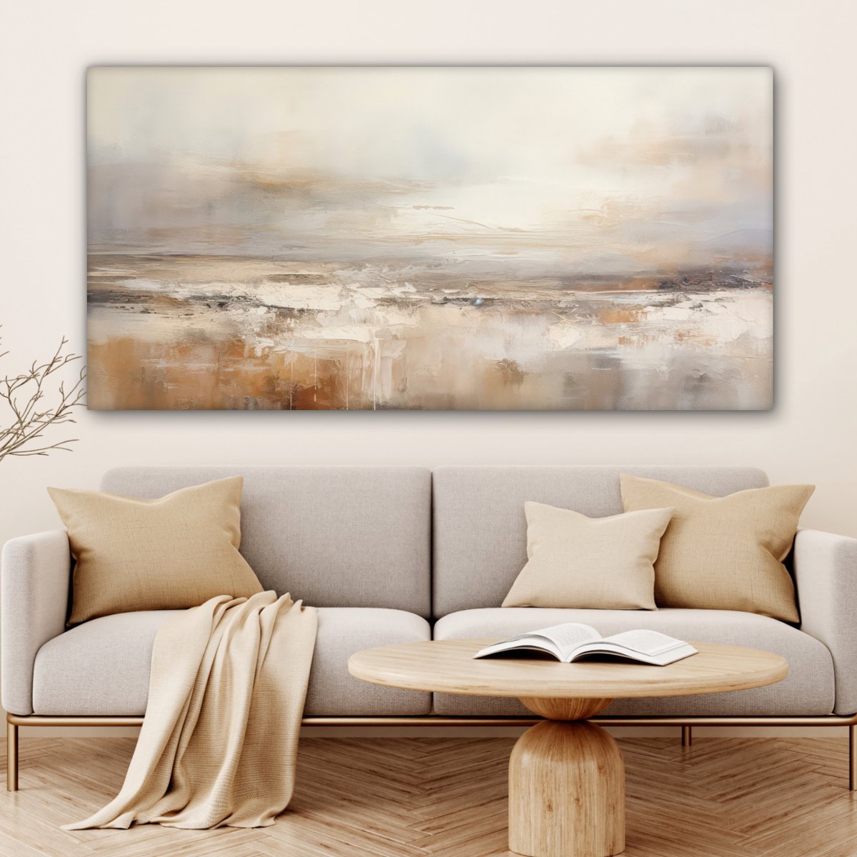 Canvas schilderij 160x80 cm - Wanddecoratie Kunst - Industrieel - afbeelding 2