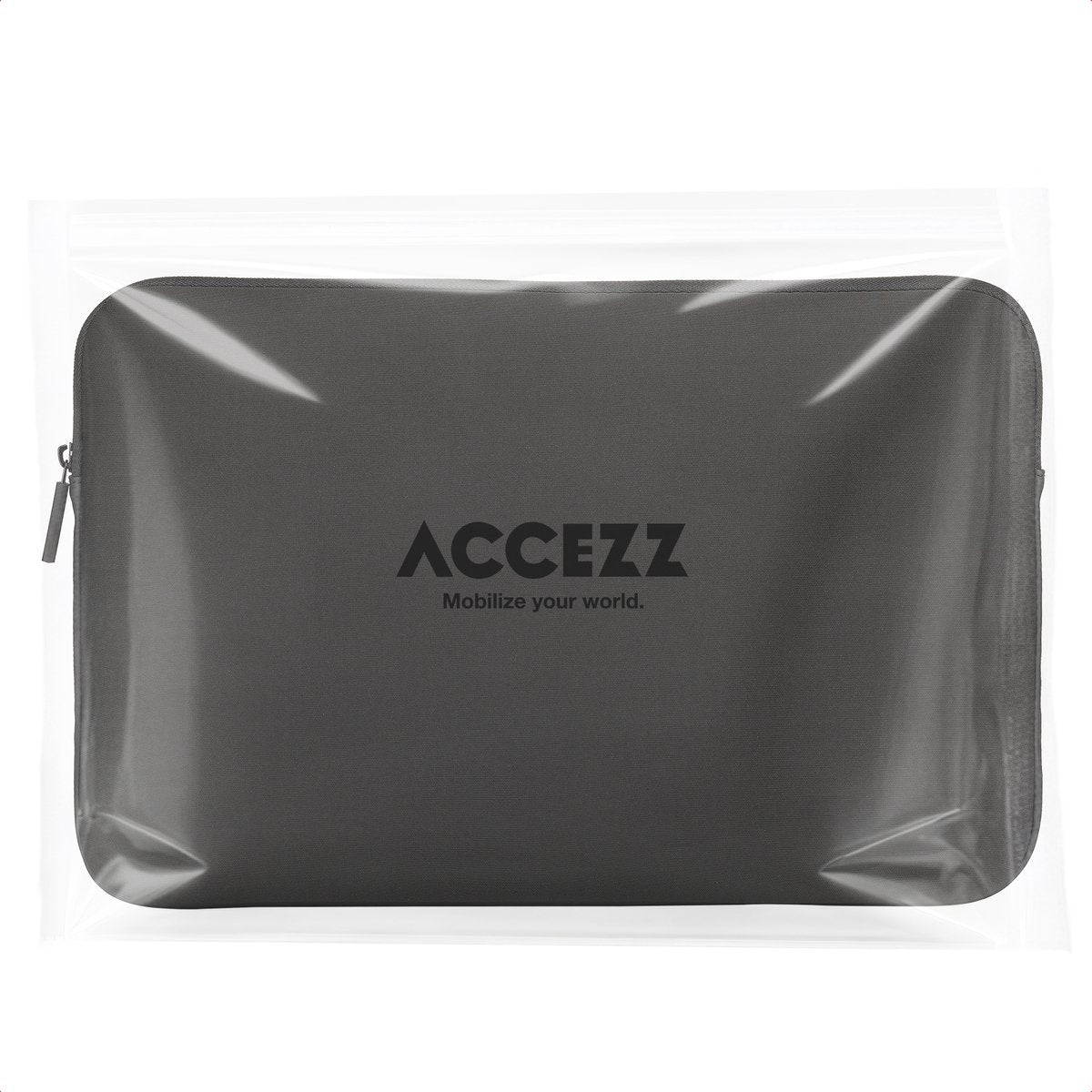 Accezz Laptop sleeve - Laptop Hoes geschikt voor 15 / 15.3 / 15.6 / 16 / 16.2 inch - Zwart - afbeelding 5