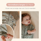 Puckababy Mini Inbakerslaapzakje - 3-6m - Tiny Village - TOG 0.5 - afbeelding 5
