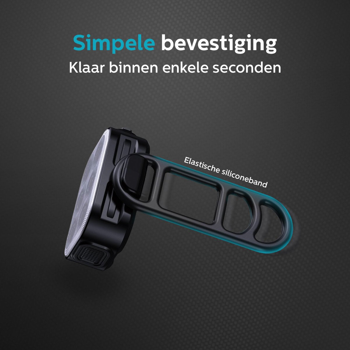 Inlustro LED Fietslamp Set - Voorlicht / Achterlicht - Fietslampjes Rood en Wit - Fietslicht Koplamp - Waterdicht / USB Oplaadbaar - afbeelding 4