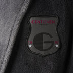Gentlemen - zwart/grijs - heren badjas - afbeelding 2