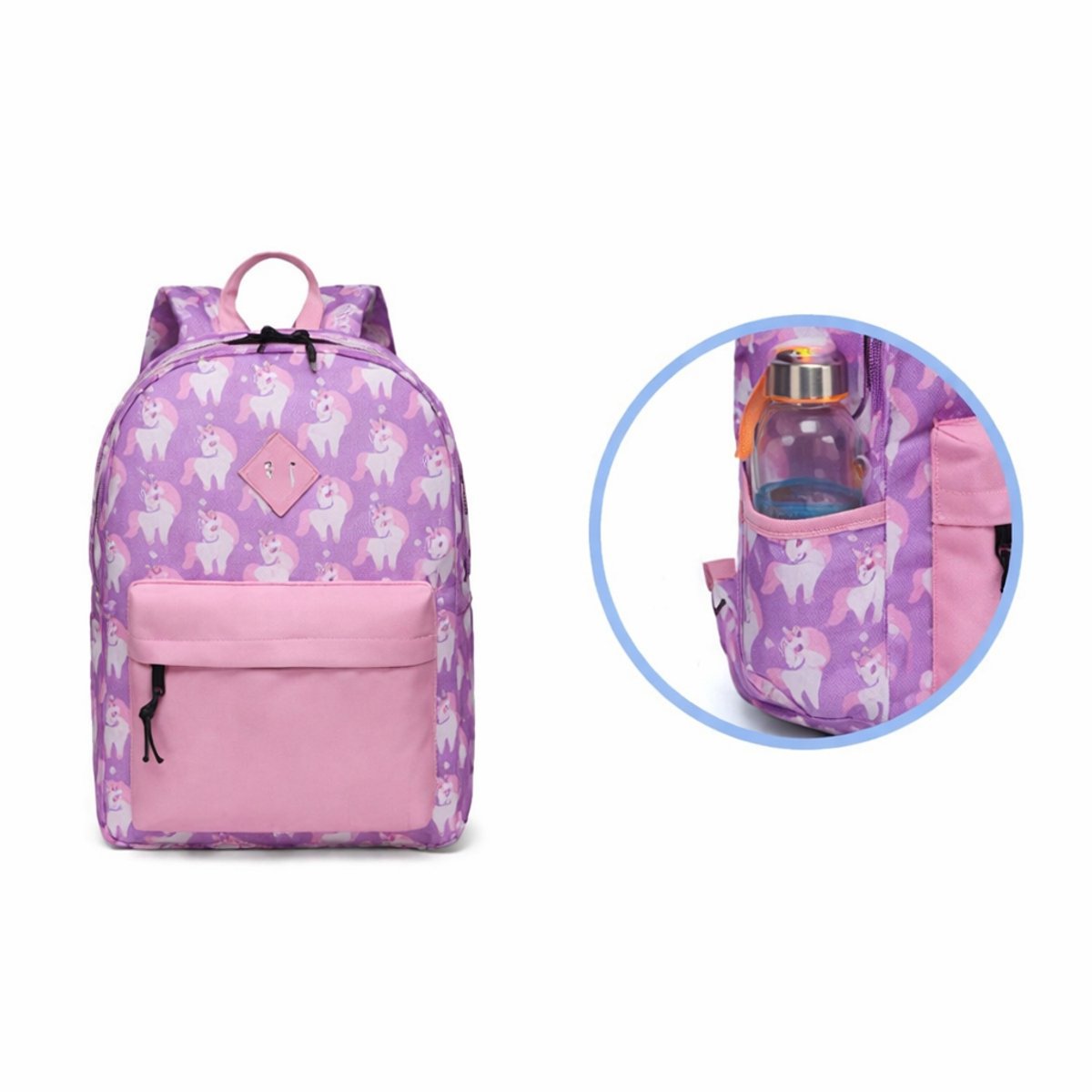 Unicorn Rugzak voor Kinderen - Roze - afbeelding 2