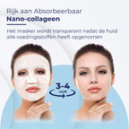 Bio-Collagen Gezichtsmasker 9 Stuks – Korean Beauty Collageen Mask – Hyaluronzuur Masker - afbeelding 5