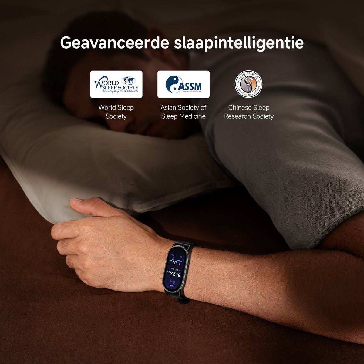 Xiaomi Smart Band 10 - 1,72-inch AMOLED - 150+ sportmodi - 21 dagen batterij - Zwart - afbeelding 4
