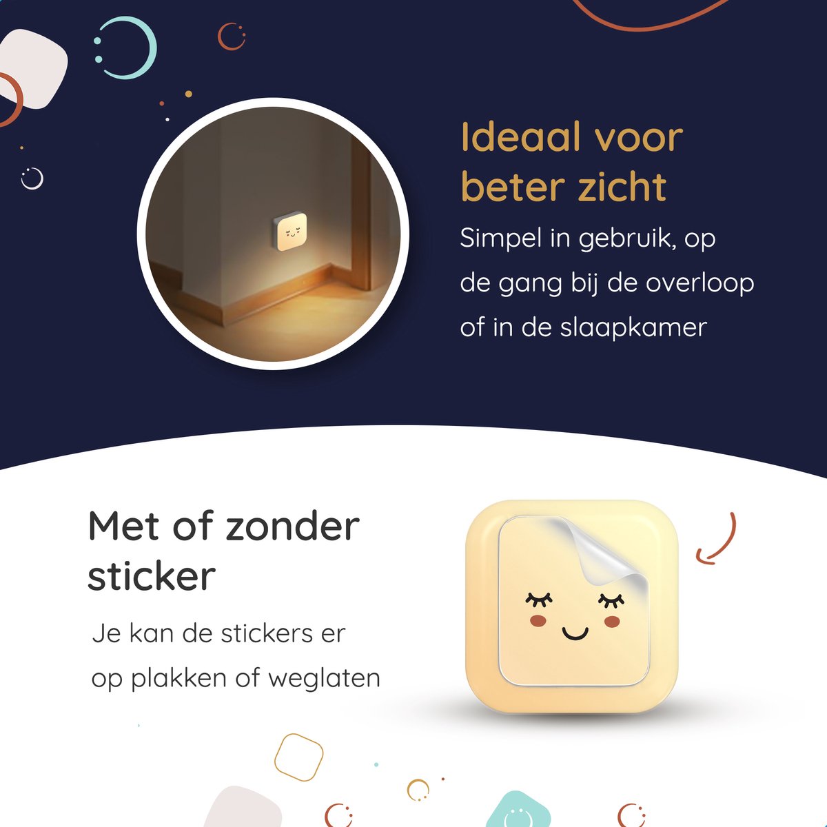 Numsy Babykamer Nachtlampje - automatische lichtsensor - afbeelding 5