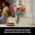 LEGO Botanicals Roze boeket - Bloemen Decoratie - 10342 - afbeelding 3