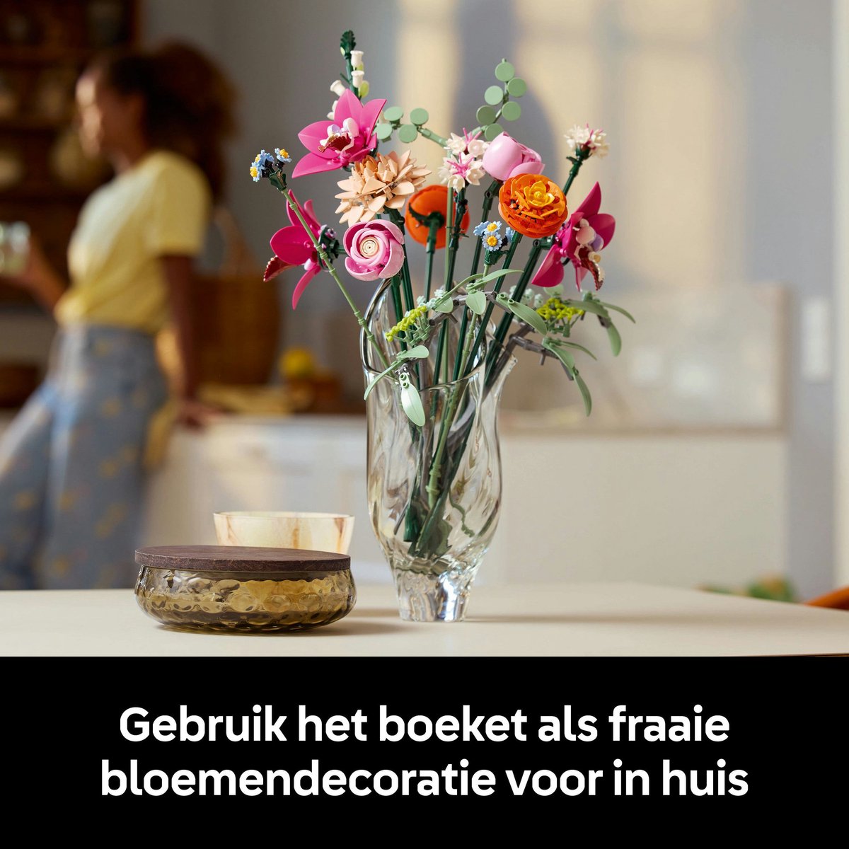 LEGO Botanicals Roze boeket - Bloemen Decoratie - 10342 - afbeelding 3