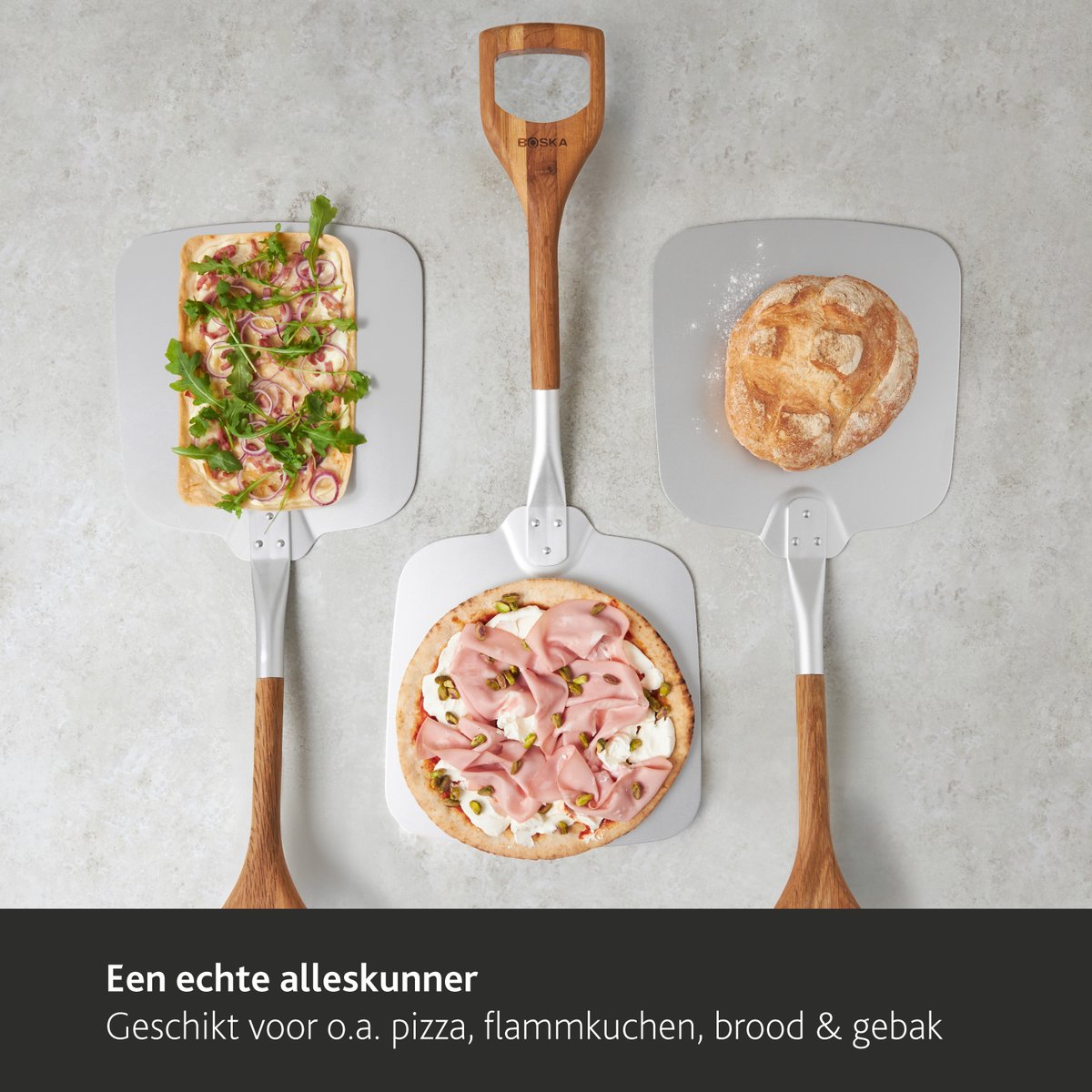 Boska Pizzaschep Barbecue - Kort handvat - afbeelding 3