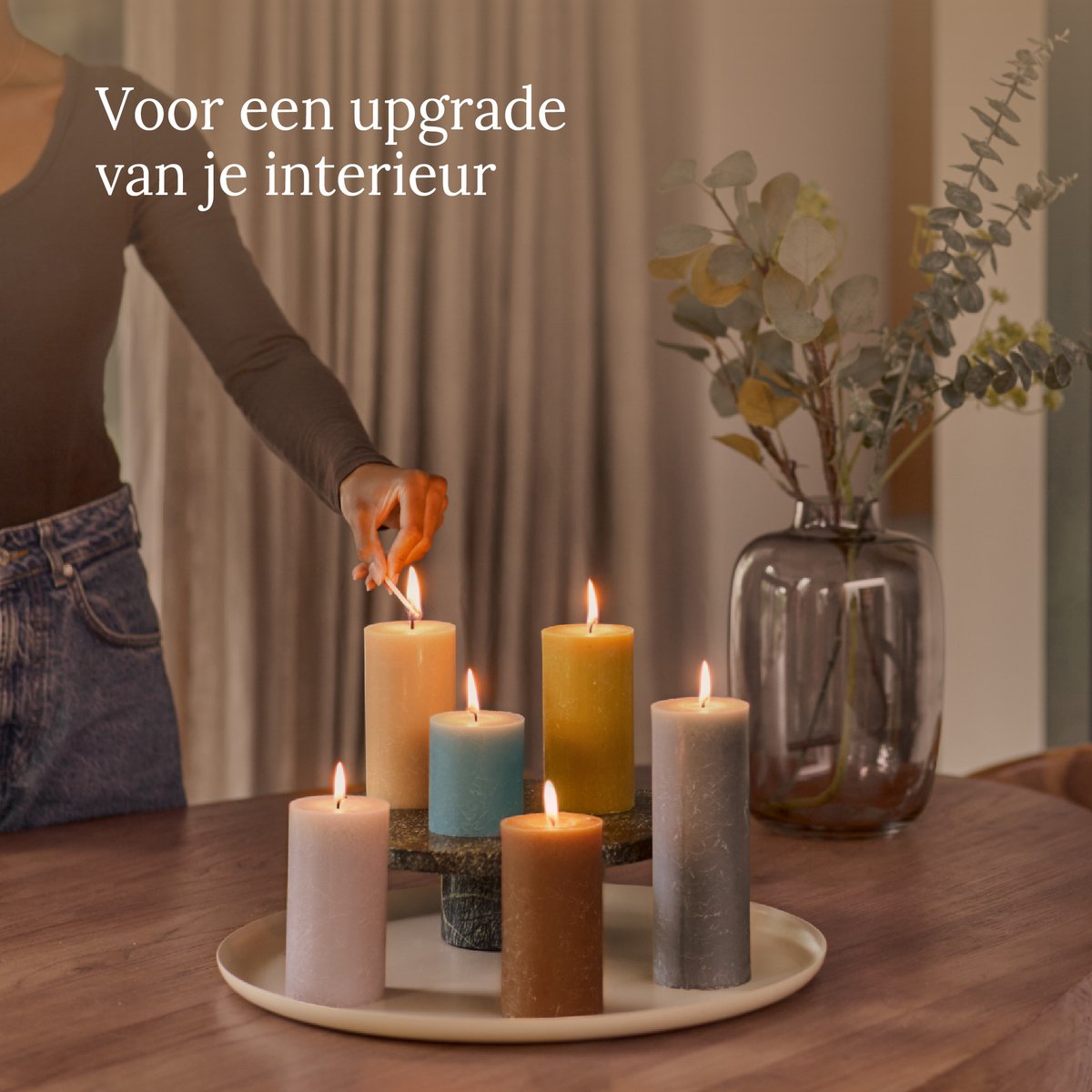 Bolsius - Rustieke Kaarsen Set - afbeelding 2