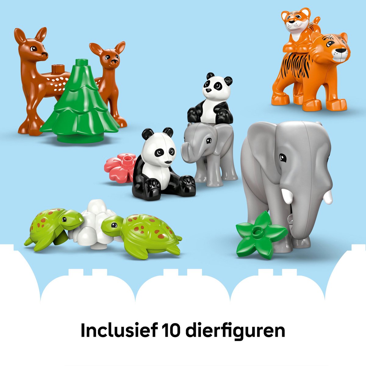 LEGO DUPLO Stad 3-in-1 families van wilde dieren - 10446 - afbeelding 5
