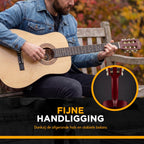 Finesse Akoestische Gitaar - met Videocursus - Nylon Snaren - Klassieke Gitaar - Spaanse Gitaar - Kind - Volwassenen - Naturel - afbeelding 5