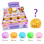 Jeppies® Squishy Dumpling – Stressbal Fidget Toy – Glitter Kleuren – Blind Box – 1 stuk - Kans op Golden Secret - afbeelding 1