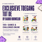 By Baboo® Magnetic Tiles 100 stuks + Bouwclub toegang - Magnetische Tegels Speelgoed Blokken - Magna Magnetisch Cadeau Jongens Meisjes Constructie - Montessori Mind Educatief Kinderspeelgoed 3 Jaar, 4 jaar, 5 jaar, 6 jaar, 7 jaar, 8 jaar, 9 jaar - afbeelding 5