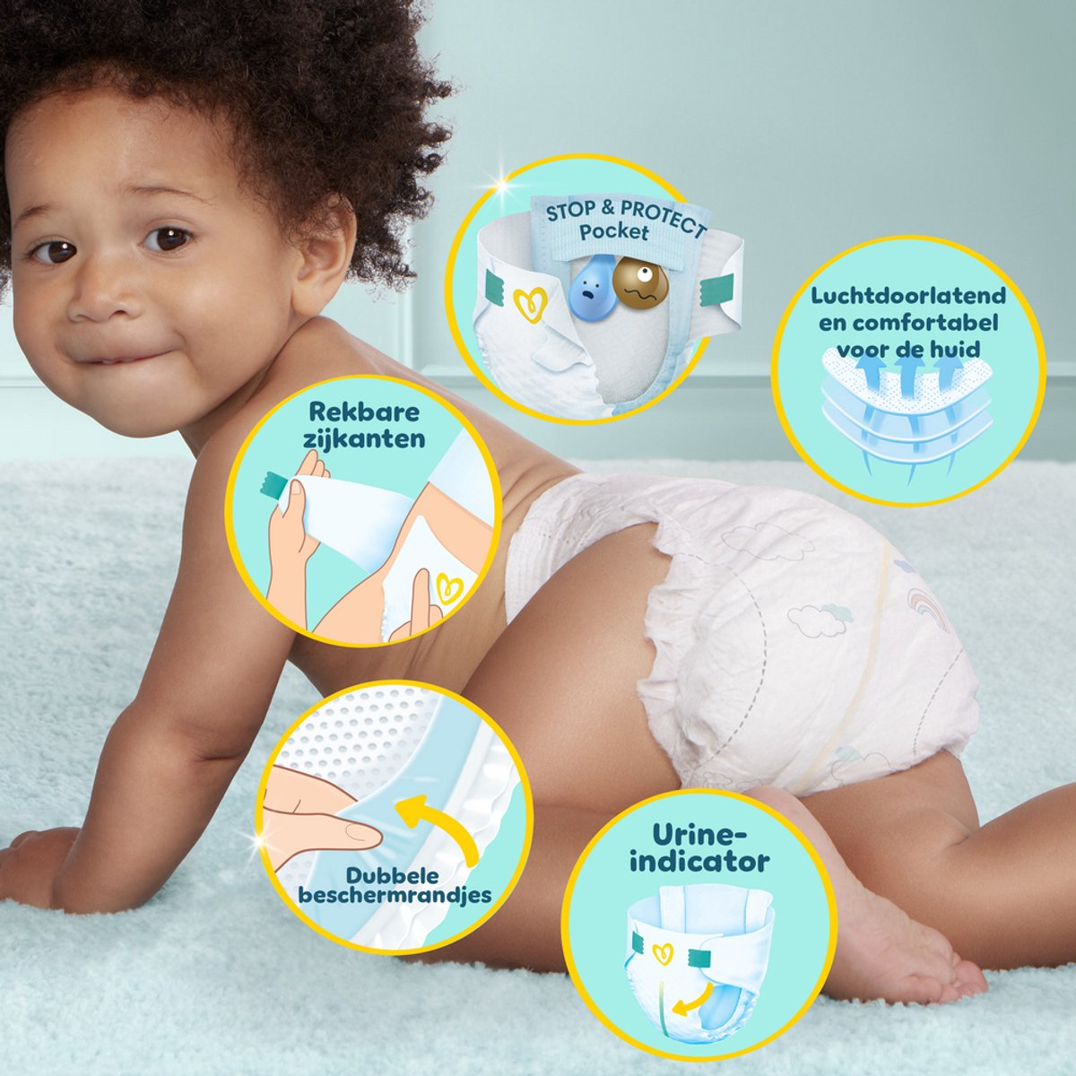 Pampers Premium Protection Maat 5, 152 Luiers, 11kg-16kg - afbeelding 5