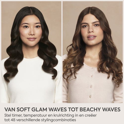 BaByliss Style Secret Air Automatische Krultang - Auto-Curl Technologie - Prachtige Krullen en Golven - Snel en Veilig Stylen - 3 draairichtingen - 4 timerinstellingen - afbeelding 2
