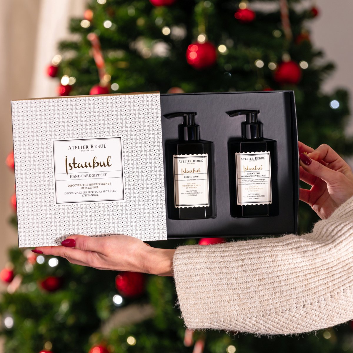 Atelier Rebul Istanbul - Hand Care Geschenkset - Handzeep + Bodylotion (250ml) - afbeelding 3