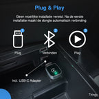 Premium 2-in-1 Carplay Dongle - Draadloos Carplay & Android Auto - Android Auto Dongle - Extra Klein Model - Snelle & Stabiele Connectie - afbeelding 5