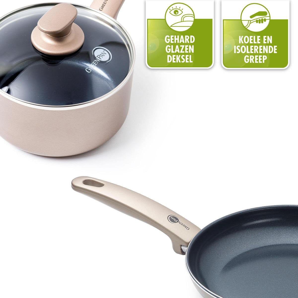 GreenPan Cambridge Koekenpan 20cm - afbeelding 4