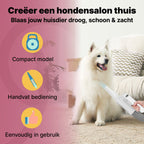 Jake and Jacky Professionele Hondenfohn - Waterblazer voor Honden - Hondenföhn met 4 Opzetstukken - Honden Droger - Stil Design - afbeelding 2