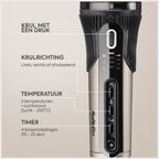BaByliss Style Secret Air Automatische Krultang - Auto-Curl Technologie - Prachtige Krullen en Golven - Snel en Veilig Stylen - 3 draairichtingen - 4 timerinstellingen - afbeelding 4