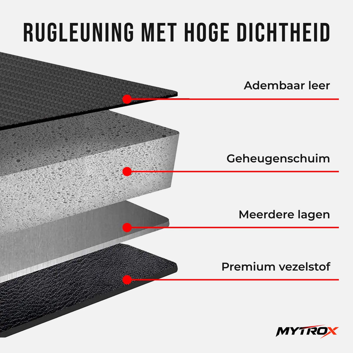 Mytrox Fitnessbank - Halterbank tot 300KG - Verstelbaar en inklapbaar - Geen montage nodig - Licht en robuust - afbeelding 5