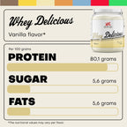 XXL Nutrition - Whey Delicious - Vanille - Eiwitpoeder - 1000 g - afbeelding 3