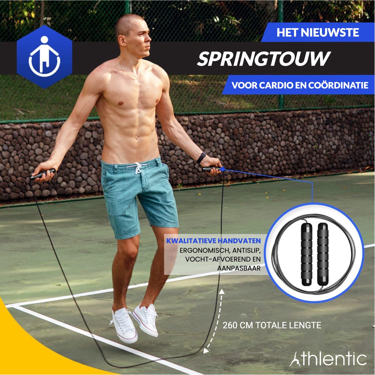 Athlentic Voetbal Trainingsset - Speedladder, Pionnen & Weerstandsbanden - afbeelding 5