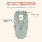 Puckababy Mini Inbakerslaapzakje - 3-6m - Tiny Village - TOG 0.5 - afbeelding 3