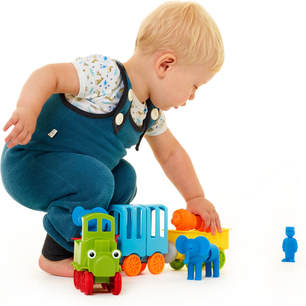 SmartMax My First Animal Train - 22-delige magnetische bouwset - afbeelding 4