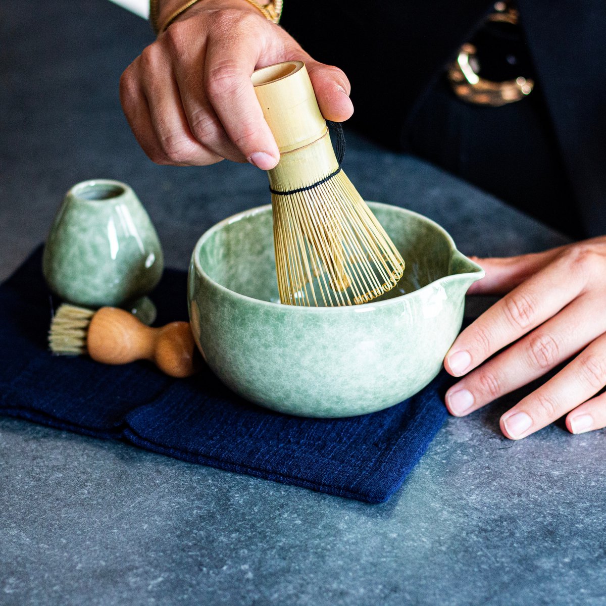 Deleca Traditioneel Matcha Thee Maken Set - Zonder Poeder - Kerst Sinterklaas Cadeau - Premium Kit met Klopper, Whisk en Kom - Complete Starterkit - afbeelding 5