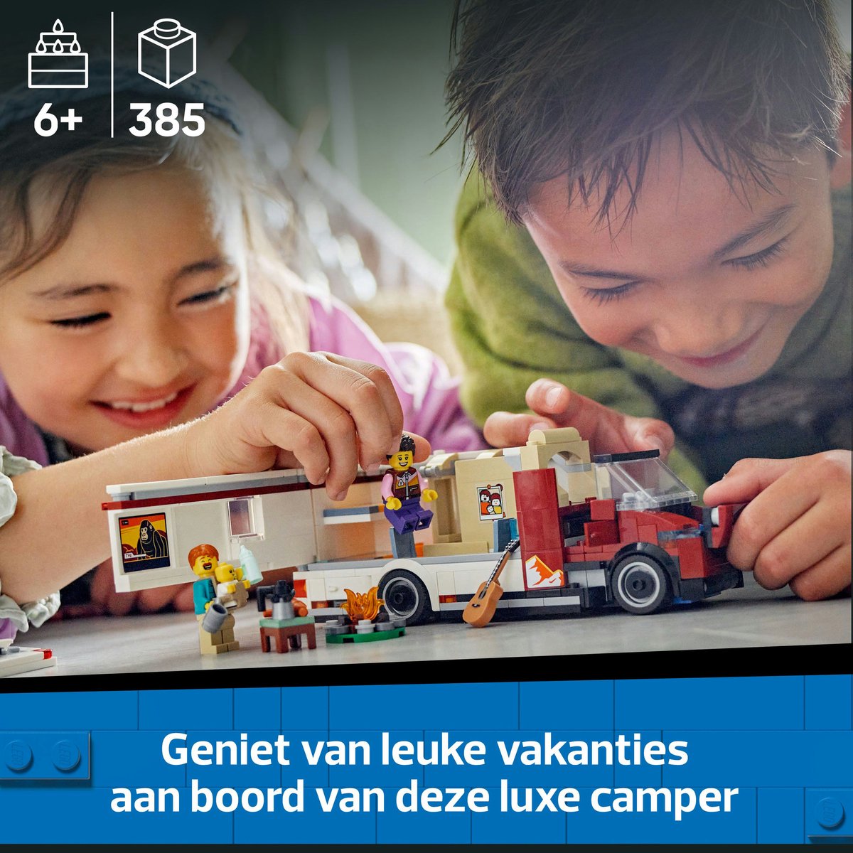 LEGO City Avontuurlijke camper voertuigset - 60454 - afbeelding 4