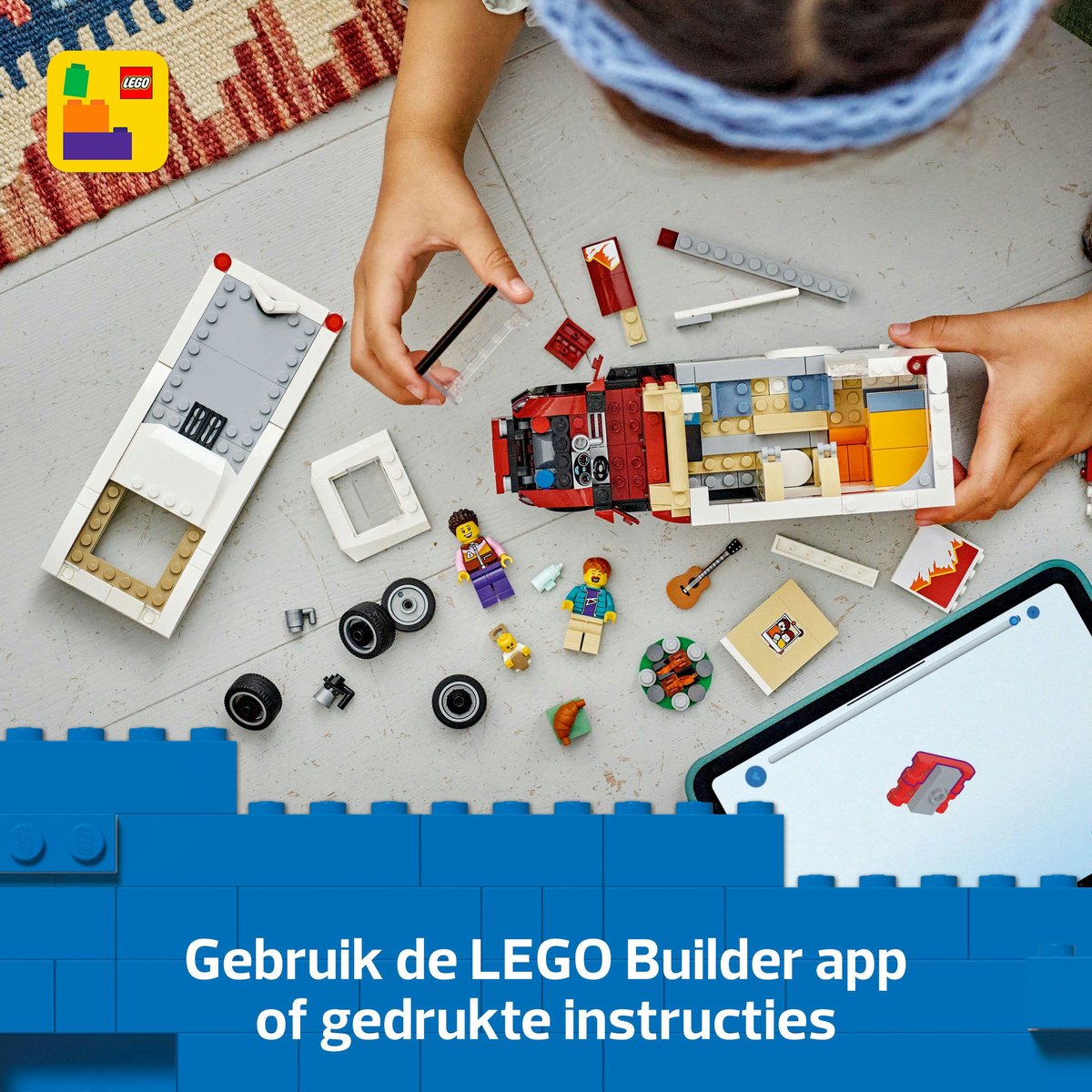 LEGO City Avontuurlijke camper voertuigset - 60454 - afbeelding 3
