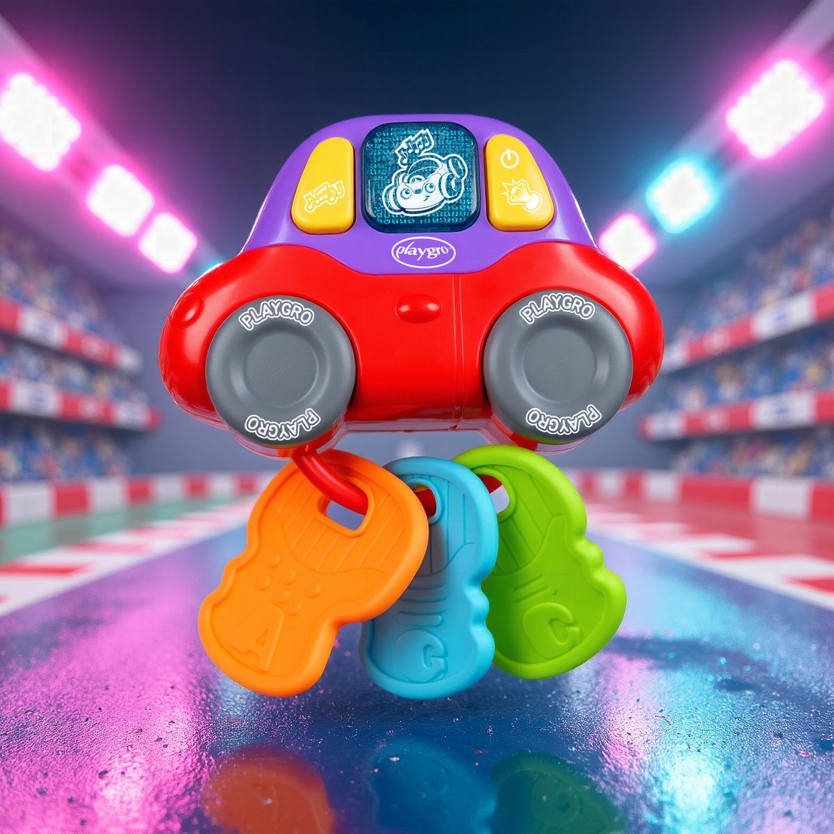 Playgro Beep and Play Sleutels - rammelaar en bijtring - afbeelding 5