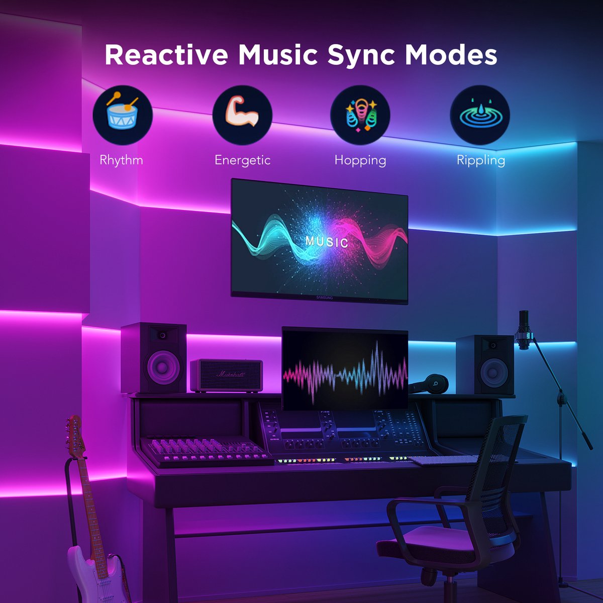 Govee Strip Light S 5 m - led strip - afbeelding 5