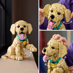 LEGO Icons Golden Retriever Puppy - Decoratieve Dierenfiguur - Bouwset voor Volwassenen - 11384 - afbeelding 3