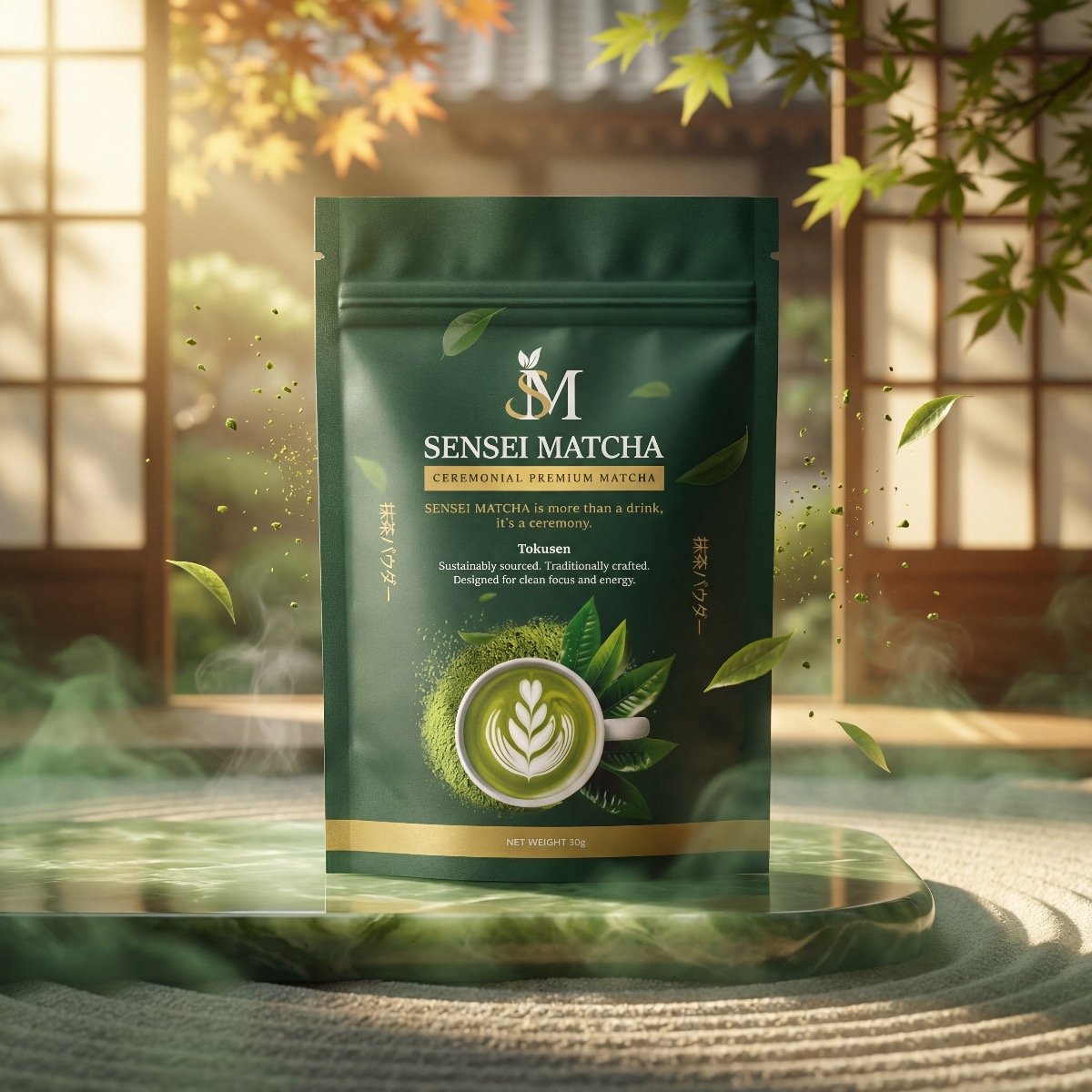 Ceremonial Matcha - Premium Matcha Thee poeder - Japanse Green thee Poeder - Japanse Matcha Thee - Pure Umami - afbeelding 4
