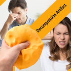 11X11X11 cm Giant Squishy Kaas Bal - Verlicht angst - Fidget Toys - Vingertop-knijpplezier - Decompressiespeelgoed - Anti-stress Knijpspeelgoed - Sensorisch decompressiespeelgoed - Geschikt voor volwassenen en kinderen - afbeelding 5