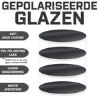 DUTCH'D® - Zonnebril - Heren & Dames - Polarized - Tortoise - Sterk Montuur - Met Case - Gepolariseerd - Auto bril - UV 3 Bescherming - afbeelding 5