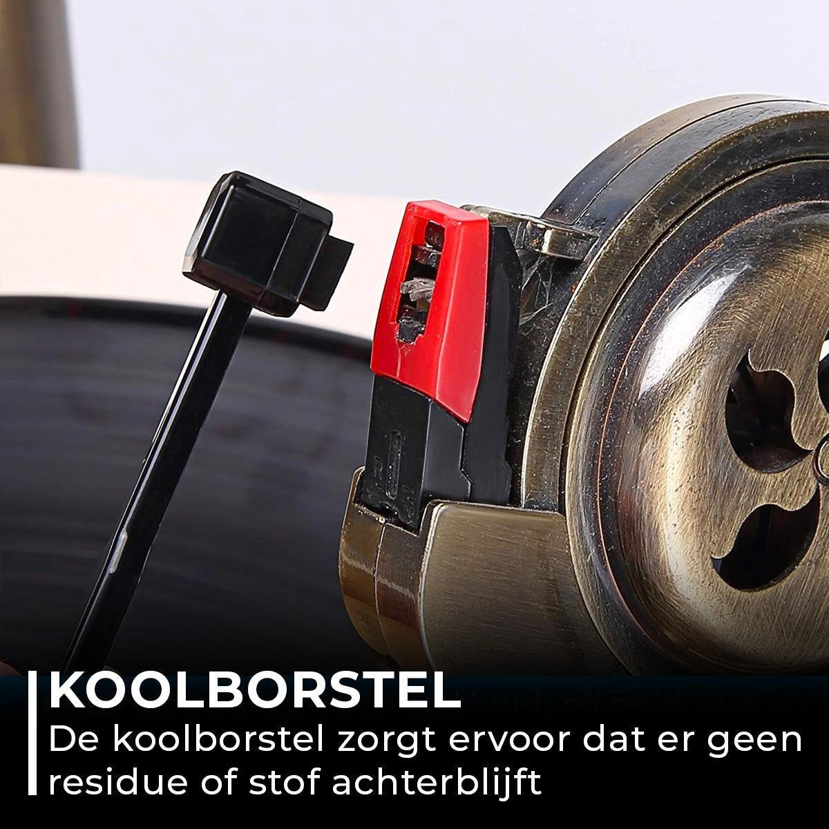 Platenborstel Premium Set - Antistatisch - Platenreiniger - LP Borstel - Vinyl Borstel - Vinyl Reiniger - LP schoonmaakset - LP Reinigingsset - LP Reiniger - Vinyl Cleaning Kit - Platen Schoonmaakset - Naaldborstel Platenspeler - afbeelding 5