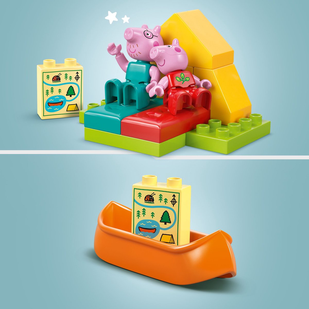 LEGO DUPLO Peppa Big Kampeertrip, Bouwbare Speelset - 10452 - afbeelding 2