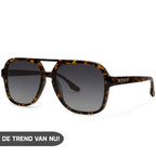 DUTCH'D® - Zonnebril - Heren & Dames - Polarized - Tortoise - Sterk Montuur - Met Case - Gepolariseerd - Auto bril - UV 3 Bescherming - afbeelding 1